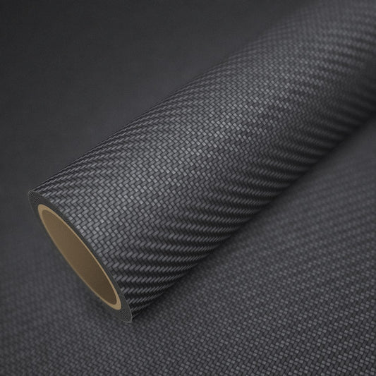 Rolka folii carbon czarny matowy Premium na arkuszu tej samej folii